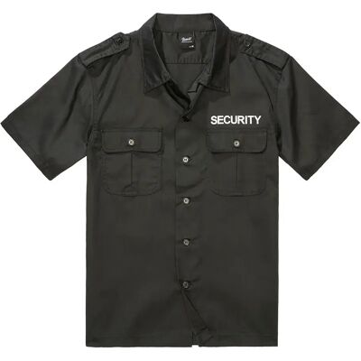 Brandit Camicia A Maniche Corte Security Us Black M Brandit Camicia A Maniche Corte Security Us Black M