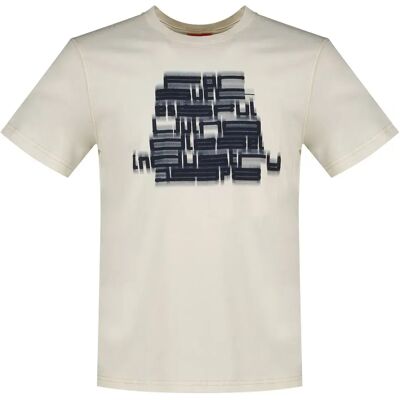 Diesel Maglietta A Maniche Corte Diegor N1 Off White S Diesel Maglietta A Maniche Corte Diegor N1 Off White S