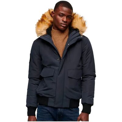 Superdry Giacca Trapuntata Everest Nordic Chrome Navy M Superdry Giacca Trapuntata Everest Nordic Chrome Navy M