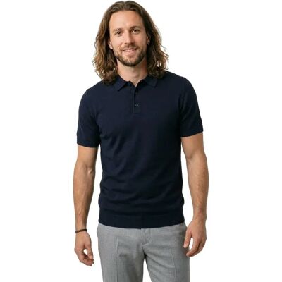 Selected Polo A Maniche Corte Berg Navy Blazer / Detail Melange 2XL Selected Polo A Maniche Corte Berg Navy Blazer / Detail Melange 2XL