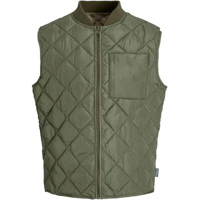 Jack & Jones Gilet Karl Quilted Dusty Olive S Jack & Jones Gilet Karl Quilted Dusty Olive S