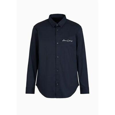 Armani Exchange Camicia A Maniche Lunghe 8nzc99 Navy XL Armani Exchange Camicia A Maniche Lunghe 8nzc99 Navy XL