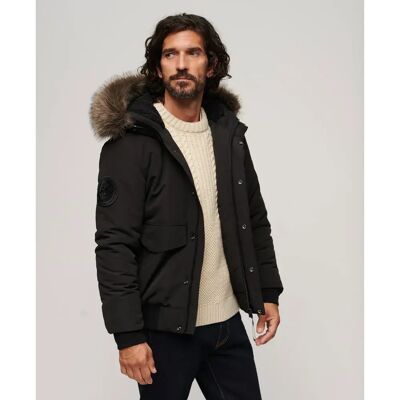 Superdry Giacca Trapuntata Everest Jet Black 2XL Superdry Giacca Trapuntata Everest Jet Black 2XL