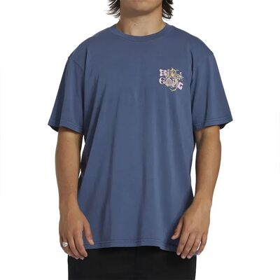 Billabong Maglietta A Maniche Corte High Tide Slate Blue M Billabong Maglietta A Maniche Corte High Tide Slate Blue M