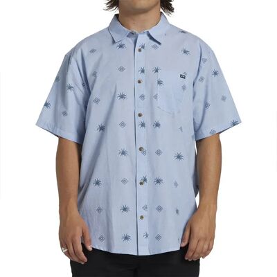 Billabong Camicia A Maniche Corte Sundays Mini Blue Suede S Billabong Camicia A Maniche Corte Sundays Mini Blue Suede S