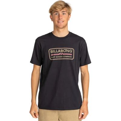 Billabong Maglietta A Maniche Corte Trademark Black S Billabong Maglietta A Maniche Corte Trademark Black S