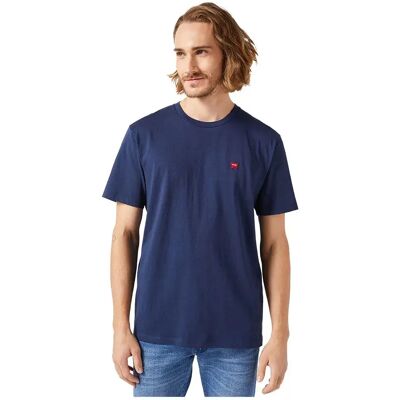 Wrangler Maglietta A Maniche Corte 112350434 Sign Off Navy L Wrangler Maglietta A Maniche Corte 112350434 Sign Off Navy L