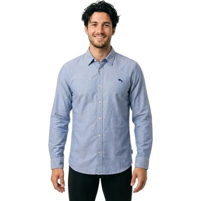 Wrangler Camicia A Maniche Lunghe 11235081 Oxford Blue 2XL Wrangler Camicia A Maniche Lunghe 11235081 Oxford Blue 2XL