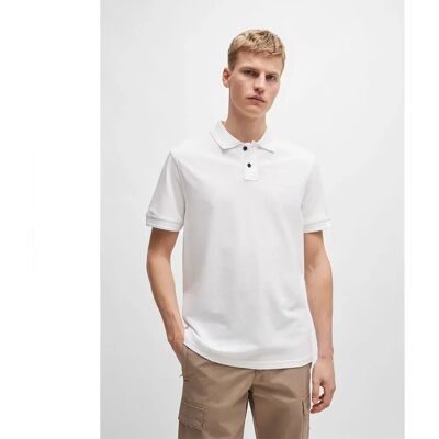 Boss Polo A Maniche Corte Prime White M Boss Polo A Maniche Corte Prime White M