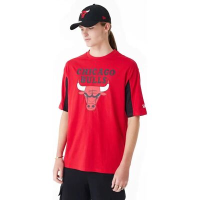 New Era Maglietta A Maniche Corte Nba Mesh Panel Chicago Bulls Red M New Era Maglietta A Maniche Corte Nba Mesh Panel Chicago Bulls Red M