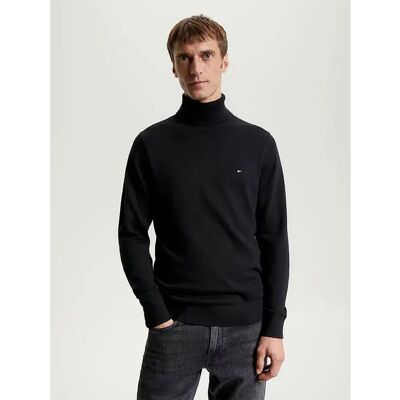 Tommy Hilfiger Maglione A Collo Alto Mw0mw2808 Black L Tommy Hilfiger Maglione A Collo Alto Mw0mw2808 Black L