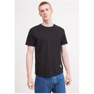 Calvin Klein Jeans Maglietta A Maniche Corte Badge Ck Black S Calvin Klein Jeans Maglietta A Maniche Corte Badge Ck Black S