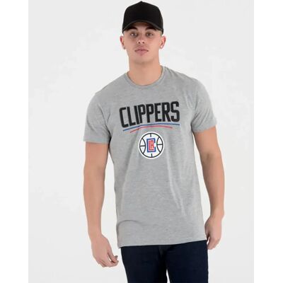 New Era Maglietta A Maniche Corte Nba Regular La Clippers Grey Med XS New Era Maglietta A Maniche Corte Nba Regular La Clippers Grey Med XS