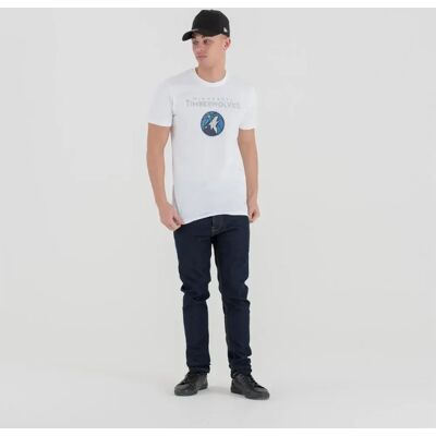New Era Maglietta A Maniche Corte Nba Regular Minnesota Timberwolves White S New Era Maglietta A Maniche Corte Nba Regular Minnesota Timberwolves White S