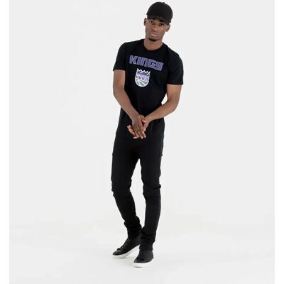 New Era Maglietta A Maniche Corte Nba Regular Sacramento Kings Black XS New Era Maglietta A Maniche Corte Nba Regular Sacramento Kings Black XS