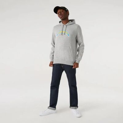 Felpa con cappuccio Los Angeles Chargers - 2XL - Grigia Felpa con cappuccio Los Angeles Chargers - 2XL - Grigia