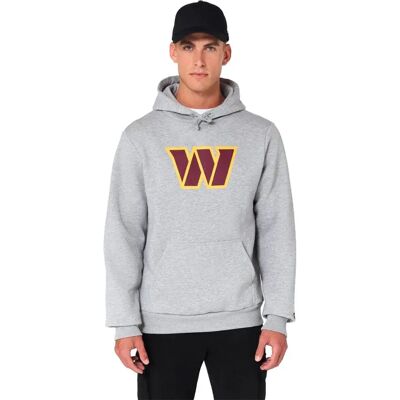 New Era Felpa Con Cappuccio Nfl Regular Washington Commanders Grey Med XL New Era Felpa Con Cappuccio Nfl Regular Washington Commanders Grey Med XL