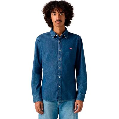 Levi´s ® Camicia A Maniche Lunghe Battery Med Indigo / Worn In 2XL Levi´s ® Camicia A Maniche Lunghe Battery Med Indigo / Worn In 2XL