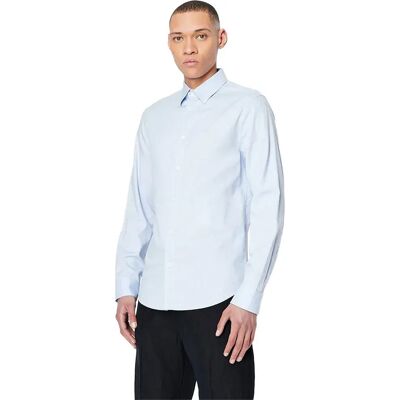 Armani Exchange Camicia A Maniche Lunghe 8nzcgb_z8anz Light Blue 2XL Armani Exchange Camicia A Maniche Lunghe 8nzcgb_z8anz Light Blue 2XL