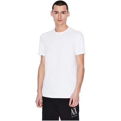 Armani Exchange Maglietta A Maniche Corte Con Collo A V 8nzt8_z8m9z White 2XL Armani Exchange Maglietta A Maniche Corte Con Collo A V 8nzt8_z8m9z White 2XL