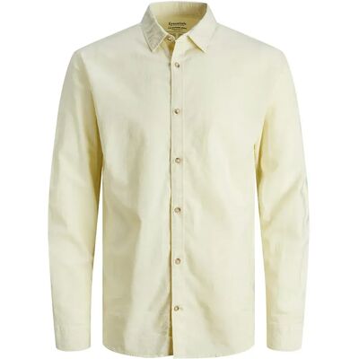 Jack & Jones Camicia A Maniche Lunghe Summer French Vanilla XL Jack & Jones Camicia A Maniche Lunghe Summer French Vanilla XL