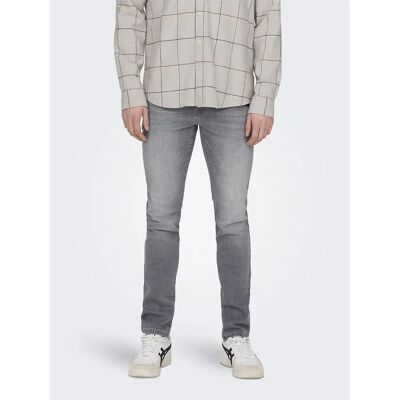 Only & Sons Jeans Loom Lmg 8265 Mat Slim Fit Light Grey Denim 29 Only & Sons Jeans Loom Lmg 8265 Mat Slim Fit Light Grey Denim 29