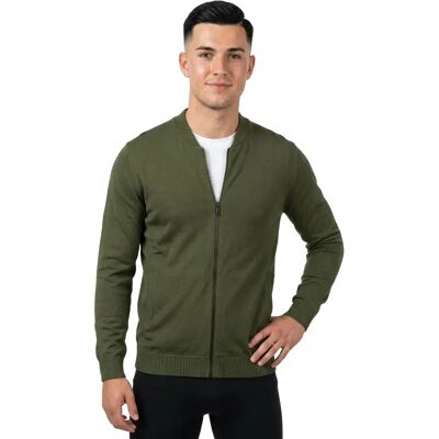 Fynch Hatton Maglione Con Zip Completo 1413826 Dusty Olive S Fynch Hatton Maglione Con Zip Completo 1413826 Dusty Olive S
