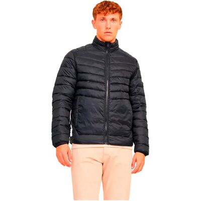 Jack & Jones Giacca Sprint Puffer Black / Detail Solid M Jack & Jones Giacca Sprint Puffer Black / Detail Solid M