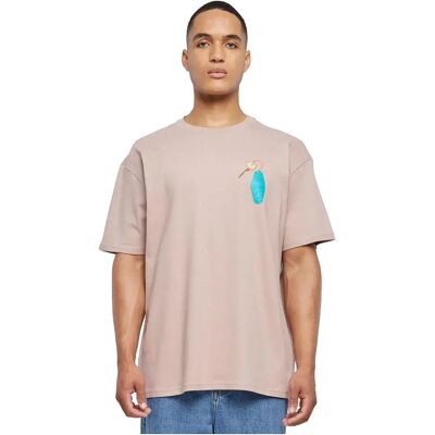 Mister Tee Maglietta A Maniche Corte California Motel Oversize Dusk Rose XL Mister Tee Maglietta A Maniche Corte California Motel Oversize Dusk Rose XL