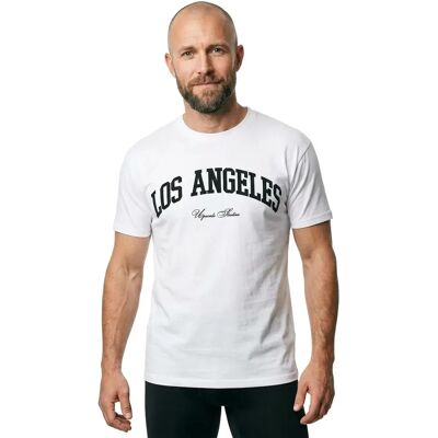 Mister Tee Maglietta A Maniche Corte L.a. College Oversize White 2XL Mister Tee Maglietta A Maniche Corte L.a. College Oversize White 2XL