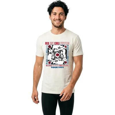 Mister Tee Maglietta A Maniche Corte Red Hot Chilli Peppers Oversize Dye 2XL Mister Tee Maglietta A Maniche Corte Red Hot Chilli Peppers Oversize Dye 2XL