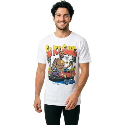 Mister Tee Maglietta A Maniche Corte Gucci Mane So Icy Oversize White 2XL Mister Tee Maglietta A Maniche Corte Gucci Mane So Icy Oversize White 2XL