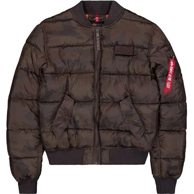 Alpha Industries Giacca Bomber Ma-1 Camo Dark Olive Camo S Alpha Industries Giacca Bomber Ma-1 Camo Dark Olive Camo S