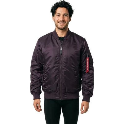 Alpha Industries Giacca Ma-1 Vf 59 Long Plum L Alpha Industries Giacca Ma-1 Vf 59 Long Plum L
