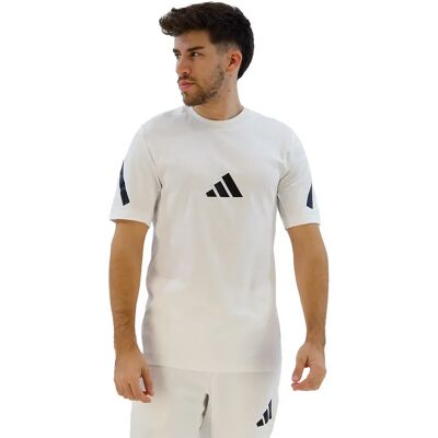 T-Shirt bianco adidas Z.N.E. - Uomo - Cotone leggero T-Shirt bianco adidas Z.N.E. - Uomo - Cotone leggero