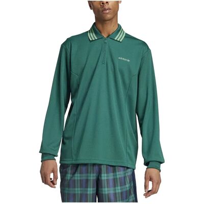 Adidas Originals Polo A Maniche Lunghe Ix9597 Collegiate Green M Adidas Originals Polo A Maniche Lunghe Ix9597 Collegiate Green M