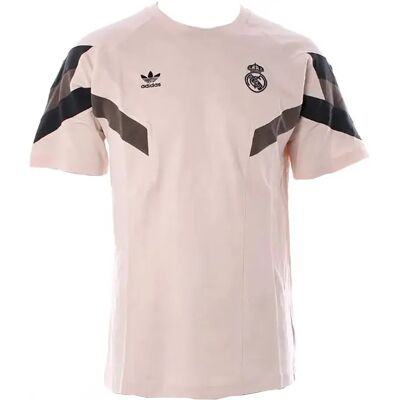 Adidas Maglietta A Maniche Corte Real Madrid Originals Putty Mauve / Dark Grey XS Adidas Maglietta A Maniche Corte Real Madrid Originals Putty Mauve / Dark Grey XS