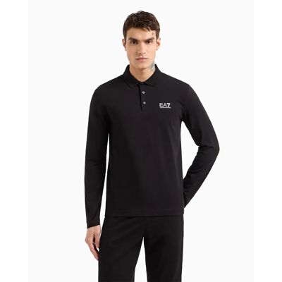 Ea7 Emporio Armani Polo A Maniche Lunghe 8npf15_pjvqz Black 1200 2XL Ea7 Emporio Armani Polo A Maniche Lunghe 8npf15_pjvqz Black 1200 2XL
