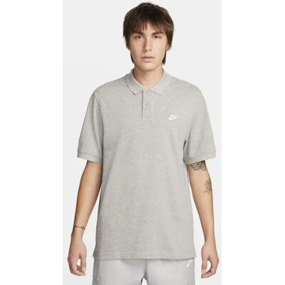 Nike Polo A Maniche Corte Club Pique Grey M Nike Polo A Maniche Corte Club Pique Grey M
