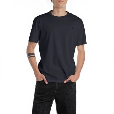 Replay Maglietta A Maniche Corte M3097 .000.2660 Night Blue L Replay Maglietta A Maniche Corte M3097 .000.2660 Night Blue L