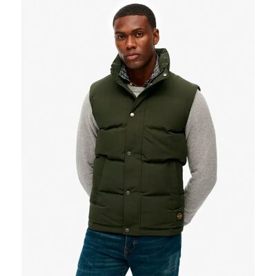 Superdry Gilet Everest Surplus Goods Olive Green 2XL Superdry Gilet Everest Surplus Goods Olive Green 2XL