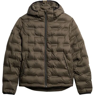 Superdry Giacca Quilted Coat After Dark Brown XL Superdry Giacca Quilted Coat After Dark Brown XL