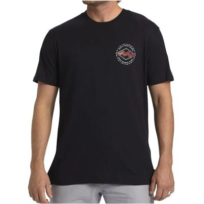 Billabong Maglietta A Maniche Corte Rotor Diamond Black S Billabong Maglietta A Maniche Corte Rotor Diamond Black S