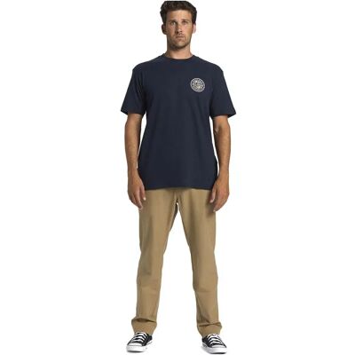 Billabong Maglietta A Maniche Corte Rotor Navy S Billabong Maglietta A Maniche Corte Rotor Navy S