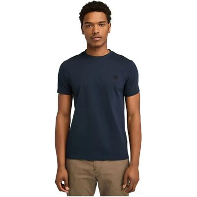Timberland Maglietta A Maniche Corte Dunstan River Dark Sapphire / Dark Denim M Timberland Maglietta A Maniche Corte Dunstan River Dark Sapphire / Dark Denim M