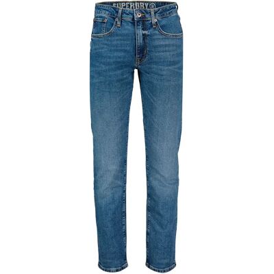 Superdry Jeans Vintage Slim Straight Fit Elkhorn Mid Blue 32 Superdry Jeans Vintage Slim Straight Fit Elkhorn Mid Blue 32