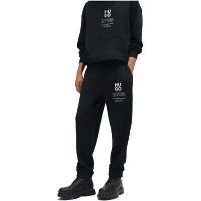 Hugo Pantaloni Dapurlonga 10262601 Black L Hugo Pantaloni Dapurlonga 10262601 Black L