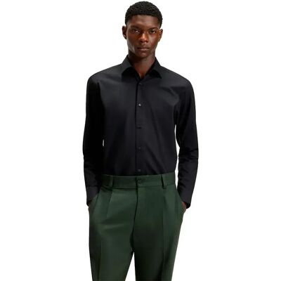 Hugo Camicia A Maniche Lunghe 50519812 Valerio Black 45 Hugo Camicia A Maniche Lunghe 50519812 Valerio Black 45