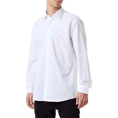 Hugo Camicia A Maniche Lunghe 50519812 Valerio Open White 43 Hugo Camicia A Maniche Lunghe 50519812 Valerio Open White 43