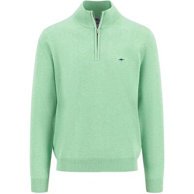 Fynch Hatton Maglione Con Mezza Zip 1513215 Turf Green 2XL Fynch Hatton Maglione Con Mezza Zip 1513215 Turf Green 2XL